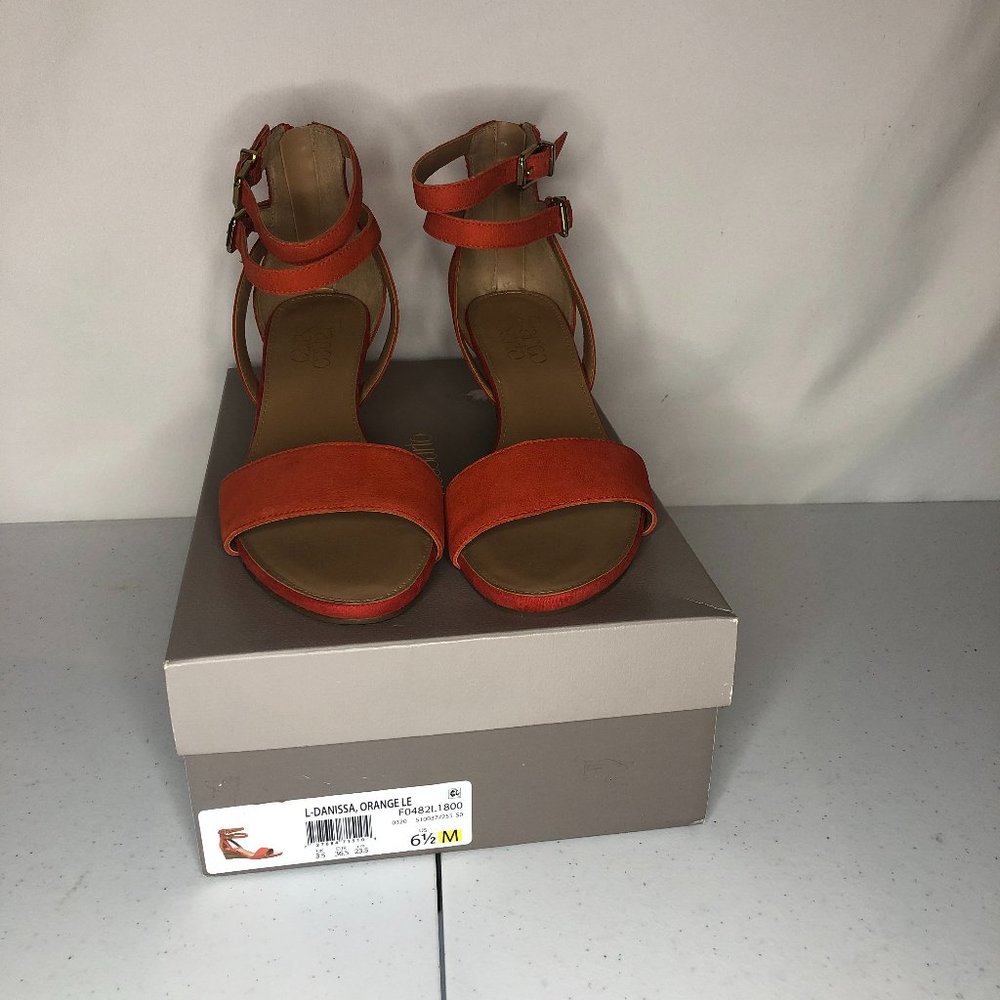 Franco Sarto Orange Danissa 6.5M